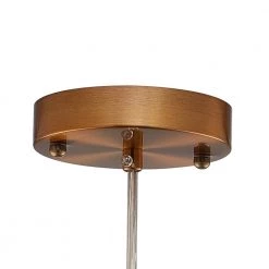 Cygnus 1-Light Amber Pendant with Cylinder Design Ribbed Glass Shade by CARRO -Decor Therapy Shop amber carro chandeliers p g0913011a3 fa 1000