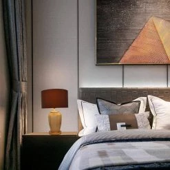 Iris 23 in. Apricot Indoor Table Lamp by CARRO -Decor Therapy Shop apricot carro table lamps at g23021a1 fa 1000