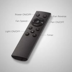 Keller 52 in. LED Indoor Black DC Motor Ceiling Fan with Light Kit and Remote Control Included by CARRO -Decor Therapy Shop black carro ceiling fans with lights hc525d1 l72 bg 1 66 1000