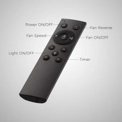 Maxton 52 in. LED Indoor Black DC Motor Ceiling Fan with Light Kit and Remote Control Included by CARRO -Decor Therapy Shop black carro ceiling fans with lights hc525g1 l20 b5 1 76 1000