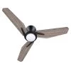Tilbury 44 in. Integrated LED Indoor/Outdoor Black Smart Ceiling Fan with Light and Remote, Works with Alexa/Google Home by CARRO -Decor Therapy Shop black carro ceiling fans with lights hs443j3 l11 bs 1 fm 64 1000