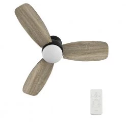 Trendsetter 44 in. Dimmable LED Indoor/Outdoor Black Smart Ceiling Fan with Light and Remote, Works w/Alexa/Google Home by CARRO 19 Trendsetter 44 in. Dimmable LED Indoor/Outdoor Black Smart Ceiling Fan with Light and Remote, Works w/Alexa/Google Home by CARRO -Decor Therapy Shop black carro ceiling fans with lights hs443q l12 bo 1 1f 1000