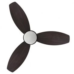 Bretton 48 in. Integrated LED Indoor/Outdoor Black Smart Ceiling Fan with Light and Remote, Works with Alexa/Google Home by CARRO 19 Bretton 48 in. Integrated LED Indoor/Outdoor Black Smart Ceiling Fan with Light and Remote, Works with Alexa/Google Home by CARRO -Decor Therapy Shop black carro ceiling fans with lights hs483q6 l12 b5 1 fm 1f 1000