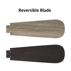 Kaze 48 in. Dimmable LED Indoor/Outdoor Black Smart Ceiling Fan with Light and Remote, Works with Alexa/Google Home by CARRO -Decor Therapy Shop black carro ceiling fans with lights hs485q l12 bg 1 fm 1f 1000