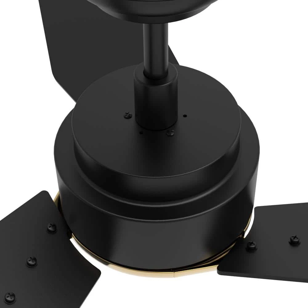 Tilbury 52 in. Integrated LED Indoor/Outdoor Black Smart Ceiling Fan with Light and Remote, Works with Alexa/Google Home by CARRO 8 Tilbury 52 in. Integrated LED Indoor/Outdoor Black Smart Ceiling Fan with Light and Remote, Works with Alexa/Google Home by CARRO - Image 6
