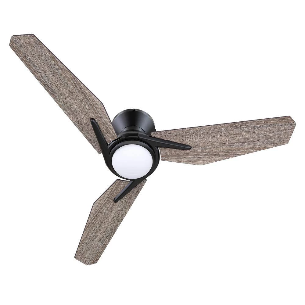 Tilbury 52 in. Integrated LED Indoor/Outdoor Black Smart Ceiling Fan with Light and Remote, Works with Alexa/Google Home by CARRO 9 Tilbury 52 in. Integrated LED Indoor/Outdoor Black Smart Ceiling Fan with Light and Remote, Works with Alexa/Google Home by CARRO - Image 7