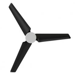 Attis 52 in. Integrated LED Indoor/Outdoor Black Smart Ceiling Fan with Light and Remote, Works with Alexa/Google Home by CARRO -Decor Therapy Shop black carro ceiling fans with lights hs523n l12 b2 1 1f 1000