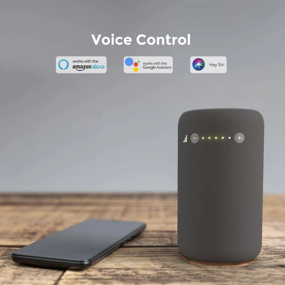 Trendsetter 52 in. Dimmable LED Indoor/Outdoor Black Smart Ceiling Fan with Light and Remote, Works w/Alexa/Google Home by CARRO 6 Trendsetter 52 in. Dimmable LED Indoor/Outdoor Black Smart Ceiling Fan with Light and Remote, Works w/Alexa/Google Home by CARRO - Image 4