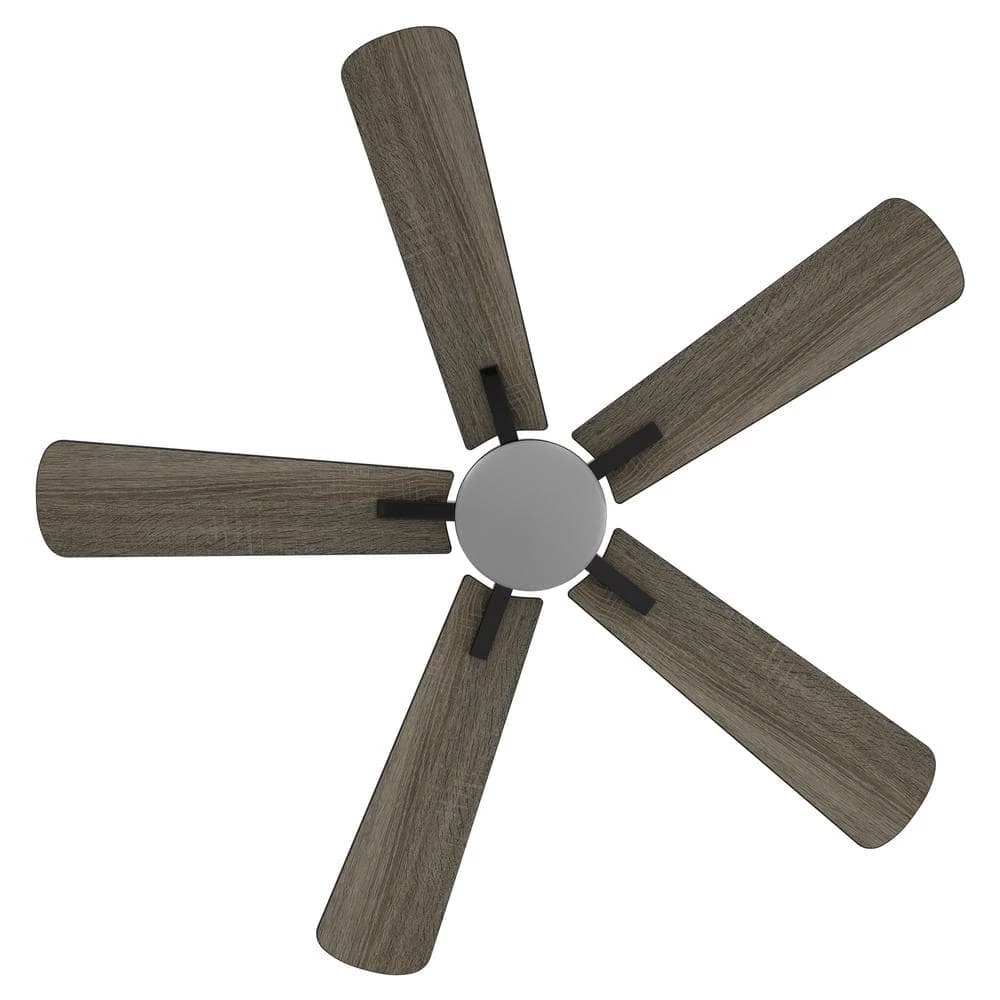 Apex 52 in. Integrated LED Indoor/Outdoor Black Smart Ceiling Fan with Light and Remote, Works with Alexa/Google Home by CARRO 6 Apex 52 in. Integrated LED Indoor/Outdoor Black Smart Ceiling Fan with Light and Remote, Works with Alexa/Google Home by CARRO - Image 4