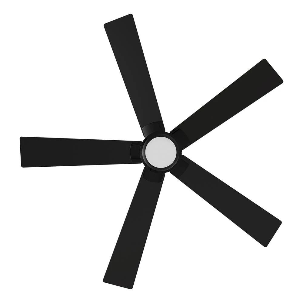 Aspen 52 in. Dimmable LED Indoor/Outdoor Black Smart Ceiling Fan with Light and Remote, Works with Alexa/Google Home by CARRO 10 Aspen 52 in. Dimmable LED Indoor/Outdoor Black Smart Ceiling Fan with Light and Remote, Works with Alexa/Google Home by CARRO - Image 8