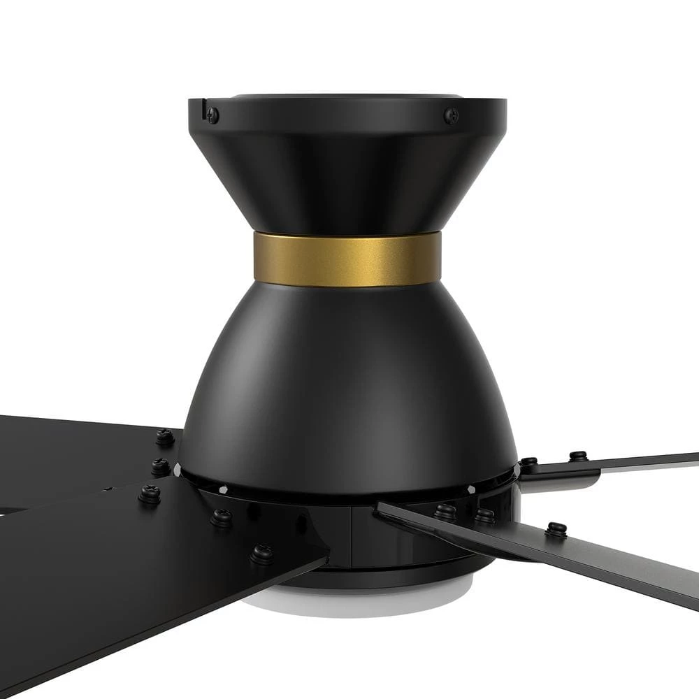 Aspen 52 in. Dimmable LED Indoor/Outdoor Black Smart Ceiling Fan with Light and Remote, Works with Alexa/Google Home by CARRO 9 Aspen 52 in. Dimmable LED Indoor/Outdoor Black Smart Ceiling Fan with Light and Remote, Works with Alexa/Google Home by CARRO - Image 7