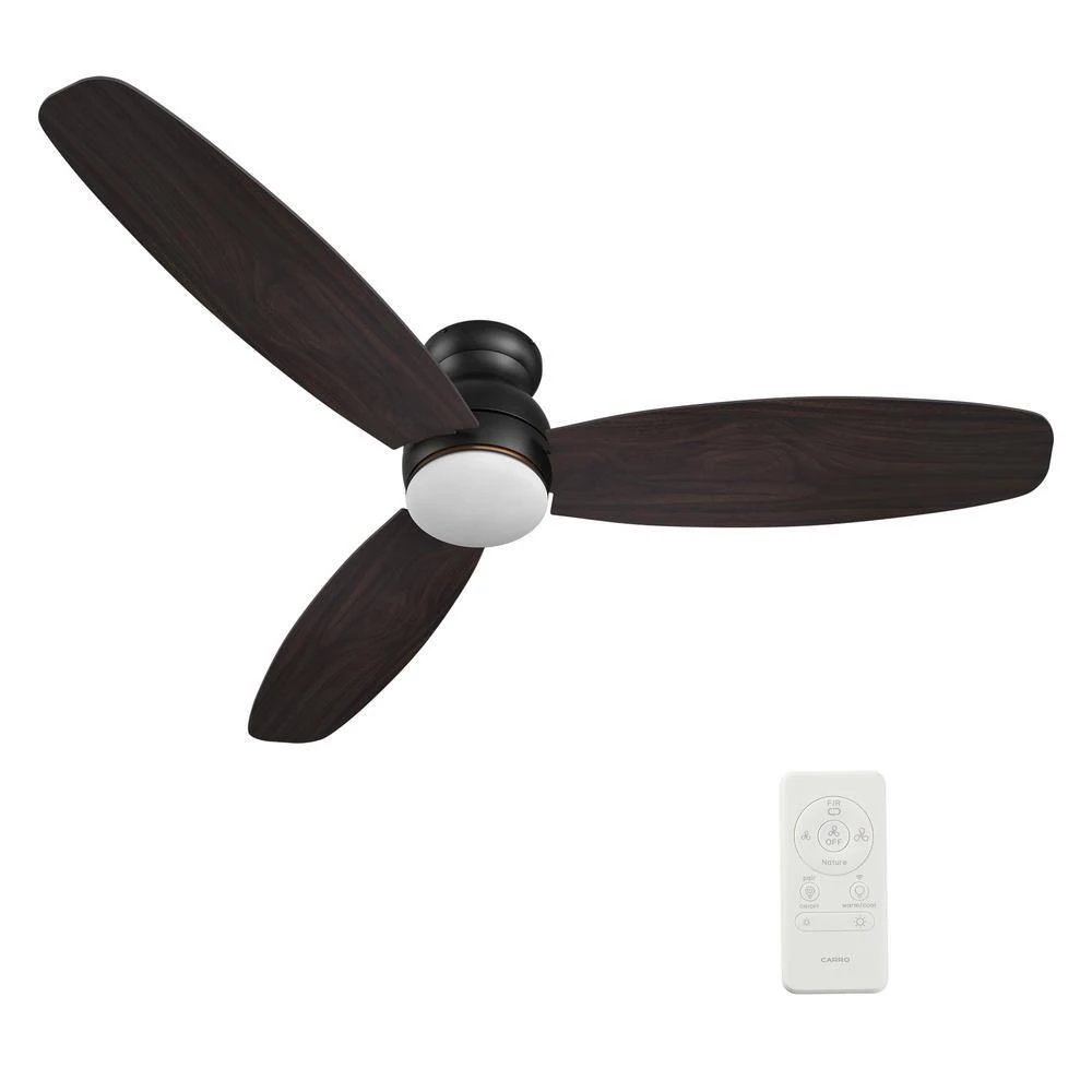 Trendsetter 60 in. Dimmable LED Indoor/Outdoor Black Smart Ceiling Fan with Light and Remote, Works w/Alexa/Google Home by CARRO 9 Trendsetter 60 in. Dimmable LED Indoor/Outdoor Black Smart Ceiling Fan with Light and Remote, Works w/Alexa/Google Home by CARRO - Image 7