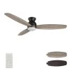 Trendsetter 60 in. Dimmable LED Indoor/Outdoor Black Smart Ceiling Fan with Light and Remote, Works w/Alexa/Google Home by CARRO 1 Trendsetter 60 in. Dimmable LED Indoor/Outdoor Black Smart Ceiling Fan with Light and Remote, Works w/Alexa/Google Home by CARRO -Decor Therapy Shop black carro ceiling fans with lights hs603q l12 bg 1 64 1000