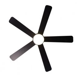 Soran 52 in. Integrated LED Indoor Black Smart Ceiling Fan with Light Kit and Wall Control, Works with Alexa/Google Home by CARRO 23 Soran 52 in. Integrated LED Indoor Black Smart Ceiling Fan with Light Kit and Wall Control, Works with Alexa/Google Home by CARRO -Decor Therapy Shop black carro ceiling fans with lights hwgs 525a2 l11 b2 1g fa 1000