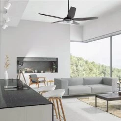 Starfish 56 in. Dimmable LED Indoor/Outdoor Black Smart Ceiling Fan with Light and Remote, Works with Alexa/Google Home by CARRO 15 Starfish 56 in. Dimmable LED Indoor/Outdoor Black Smart Ceiling Fan with Light and Remote, Works with Alexa/Google Home by CARRO -Decor Therapy Shop black carro ceiling fans with lights ns565s l13 b5 31 1000