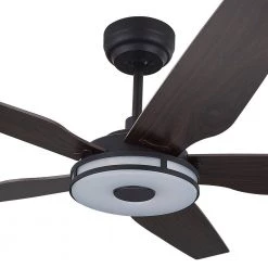 Starfish 56 in. Dimmable LED Indoor/Outdoor Black Smart Ceiling Fan with Light and Remote, Works with Alexa/Google Home by CARRO 11 Starfish 56 in. Dimmable LED Indoor/Outdoor Black Smart Ceiling Fan with Light and Remote, Works with Alexa/Google Home by CARRO -Decor Therapy Shop black carro ceiling fans with lights ns565s l13 b5 c3 1000