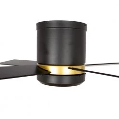 Arlo 52 in. Integrated LED Indoor Black Smart Ceiling Fan with Light Kit and Wall Control, Works with Alexa/Google Home by CARRO -Decor Therapy Shop black carro ceiling fans with lights wgs 524g l12 b2 1fm fa 1000