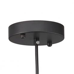 Helos 1-Light Black Pendant with Gray Globe Frosted Glass Shade by CARRO -Decor Therapy Shop black carro chandeliers p g0910011a1 fa 1000