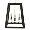 Reed 15 in. 3-Light Black Pendant by Decor Therapy -Decor Therapy Shop black decor therapy chandeliers ch1958 64 1000
