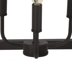Reed 15 in. 3-Light Black Pendant by Decor Therapy 14 Reed 15 in. 3-Light Black Pendant by Decor Therapy -Decor Therapy Shop black decor therapy chandeliers ch1958 fa 1000