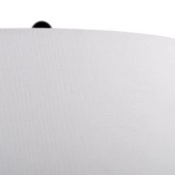 59 in. Brinkley Black Metal Floor Lamp with Caged Table Base by Decor Therapy -Decor Therapy Shop black decor therapy floor lamps pl4549 4f 1000