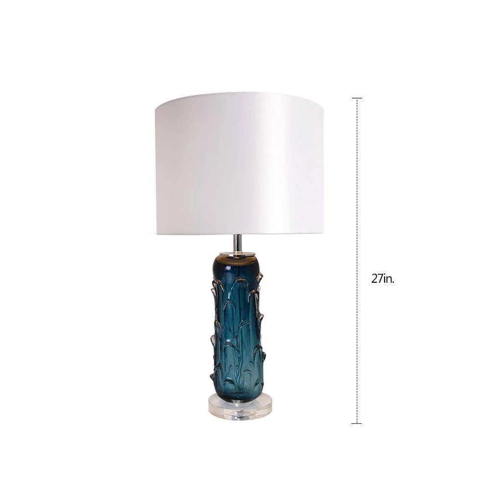 Hyacinth 27 in. Blue Indoor Table Lamp by CARRO 7 Hyacinth 27 in. Blue Indoor Table Lamp by CARRO - Image 5