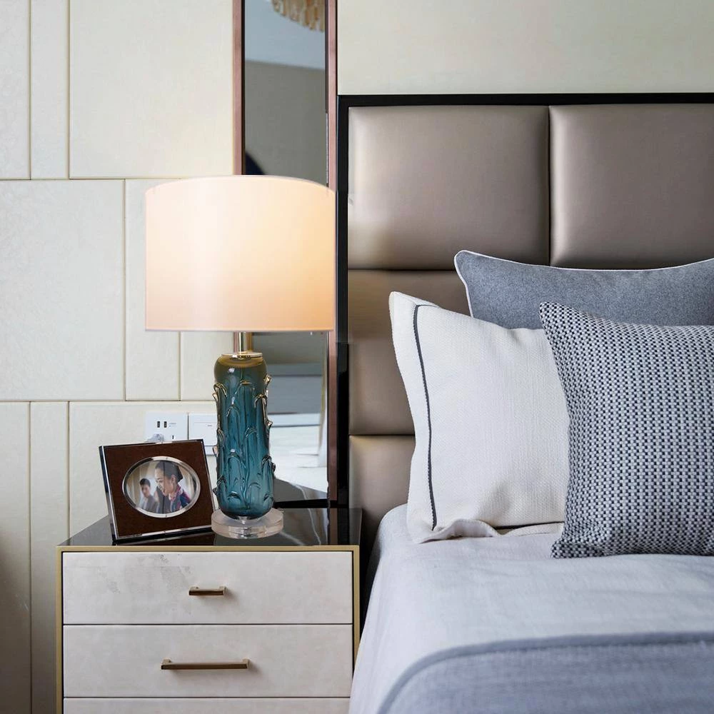 Hyacinth 27 in. Blue Indoor Table Lamp by CARRO 8 Hyacinth 27 in. Blue Indoor Table Lamp by CARRO - Image 6