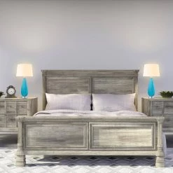 Iris 28 in. Blue Ribbed Glass and Chrome Base Indoor Table Lamp Set with Fabric Shade (Set of 2) by CARRO -Decor Therapy Shop blue carro table lamps nt g28072a1 1f 1000