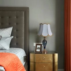 Petunia 28 in. Blue Indoor Table Lamp by CARRO -Decor Therapy Shop blue carro table lamps t g28081a2 fa 1000