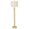 58.75 in. Stacked Ball Brass Floor Lamp with Shade by Decor Therapy -Decor Therapy Shop brass decor therapy floor lamps pl3892 64 1000