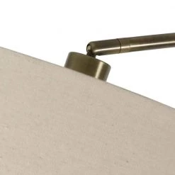 Asher 60 in. Brass Floor Lamp with Shade by Decor Therapy -Decor Therapy Shop brass decor therapy floor lamps pl3932 44 1000