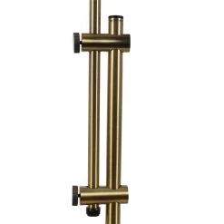 Pharmacy 60.5 in. Adjustable Brass Floor Lamp with Shade by Decor Therapy -Decor Therapy Shop brass decor therapy floor lamps pl4366 76 1000