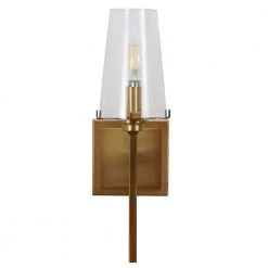 Madison 8 in. Brass Sconce by Decor Therapy