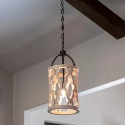 Alexander 14 in. Bronze Geo Chandelier by Decor Therapy -Decor Therapy Shop bronze decor therapy chandeliers ch2042 1f 1000