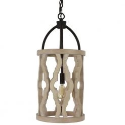 Alexander 14 in. Bronze Geo Chandelier by Decor Therapy