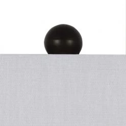 27.5 in. Bronze Sculpted Table Lamp with White Shade by Decor Therapy -Decor Therapy Shop bronze decor therapy table lamps tl21315 44 1000