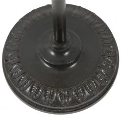 Mae 61 in. Bronze Floor Lamp with Faux Silk Shade by Decor Therapy -Decor Therapy Shop bronze finish decor therapy floor lamps pl1645 44 1000