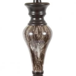 Charlotte 60 in. Brown Floor Lamp with Shade by Decor Therapy -Decor Therapy Shop brown decor therapy floor lamps pl4346 44 1000