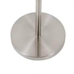 Twin 61.5 in. Brushed Steel Indoor Pull Floor Lamp with White Shade by Decor Therapy 19 Twin 61.5 in. Brushed Steel Indoor Pull Floor Lamp with White Shade by Decor Therapy -Decor Therapy Shop brushed steel decor therapy floor lamps pl4380 fa 1000