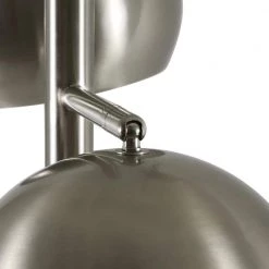 Morris 62 in. Steel and White Marble Floor Lamp with Shade by Decor Therapy -Decor Therapy Shop brushed steel white marble decor therapy floor lamps pl3927 4f 1000