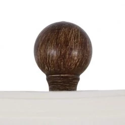 Truman 25 in. Dark Brown Resin Table Lamp by Decor Therapy -Decor Therapy Shop dark brown decor therapy table lamps tl22347 1f 1000