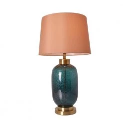 Babybreath 27 in. Dark Green Indoor Table Lamp by CARRO