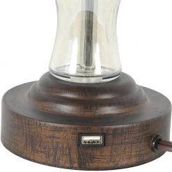 Brady 17.25 in. Bronze Table Lamps with USB Ports (Set of 2) by Decor Therapy 10 Brady 17.25 in. Bronze Table Lamps with USB Ports (Set of 2) by Decor Therapy -Decor Therapy Shop decor therapy lamp sets mp1080 1f 1000