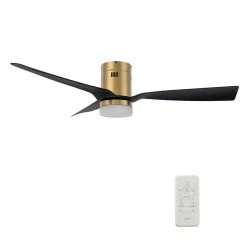 Striver 48 in. Dimmable LED Indoor/Outdoor Gold Smart Ceiling Fan with Light and Remote, Works with Alexa/Google Home by CARRO 17 Striver 48 in. Dimmable LED Indoor/Outdoor Gold Smart Ceiling Fan with Light and Remote, Works with Alexa/Google Home by CARRO -Decor Therapy Shop gold carro ceiling fans with lights hs483p l12 g2 1 fm 4f 1000