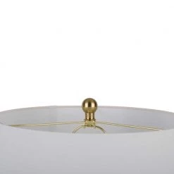 Cassius 60 in. Gold Metal Floor Lamp with Crystal Font by Decor Therapy 13 Cassius 60 in. Gold Metal Floor Lamp with Crystal Font by Decor Therapy -Decor Therapy Shop gold decor therapy floor lamps pl4573 1f 1000