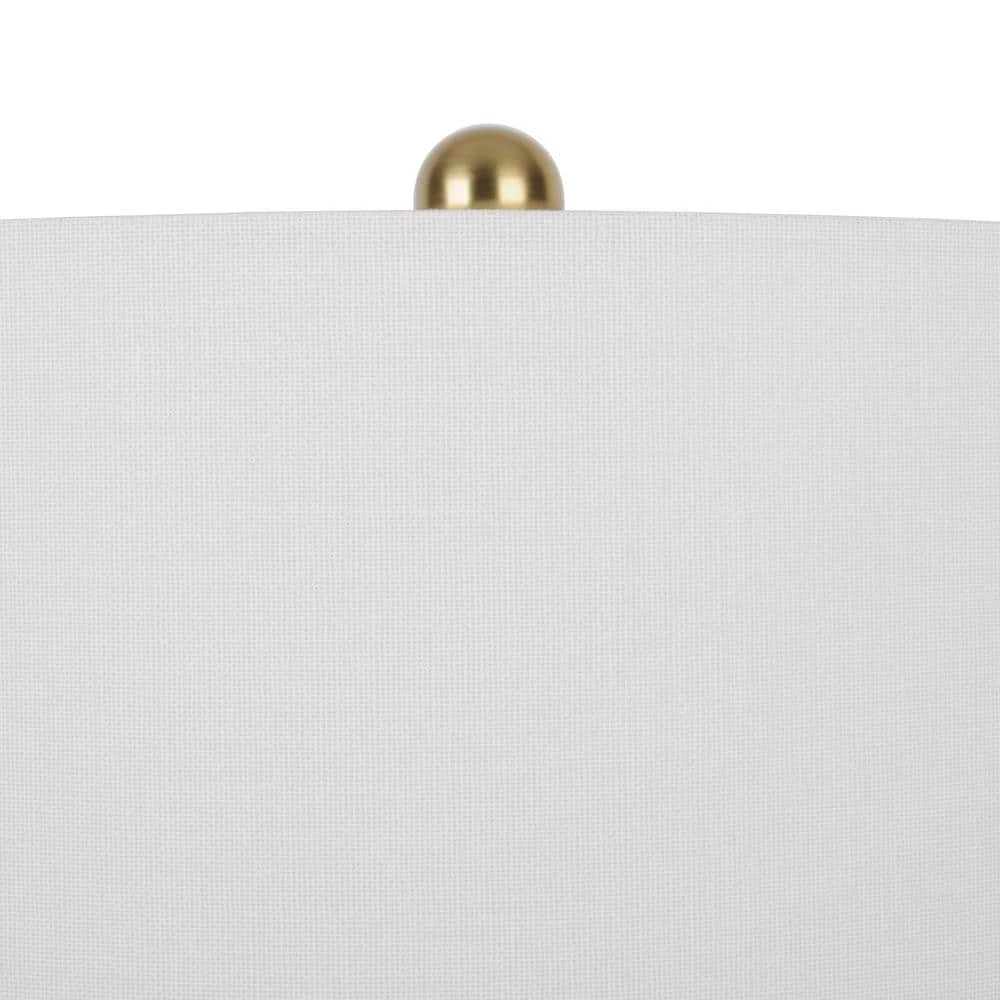 Cassius 60 in. Gold Metal Floor Lamp with Crystal Font by Decor Therapy 6 Cassius 60 in. Gold Metal Floor Lamp with Crystal Font by Decor Therapy - Image 4