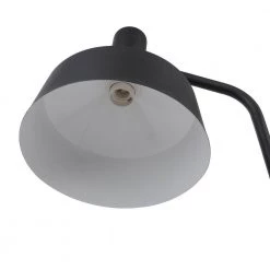 Reynold 63 in. Matte Black Pharmacy Floor Lamp with Metal Shade by Decor Therapy -Decor Therapy Shop matte black decor therapy floor lamps pl4562 4f 1000