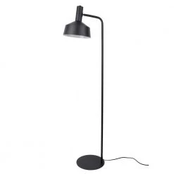 Reynold 63 in. Matte Black Pharmacy Floor Lamp with Metal Shade by Decor Therapy