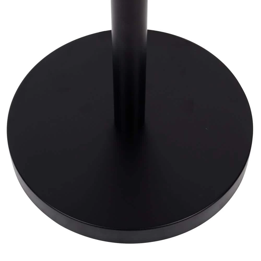 Ferina 61.5 in. Matte Black Metal Floor Lamp with Twin Pull Chain by Decor Therapy 4 Ferina 61.5 in. Matte Black Metal Floor Lamp with Twin Pull Chain by Decor Therapy - Image 2