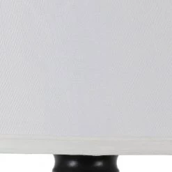 Twin 61.5 in. Oil Rubbed Bronze Indoor Pull Floor Lamp With White Shade by Decor Therapy -Decor Therapy Shop oil rubbed bronze decor therapy floor lamps pl4382 4f 1000